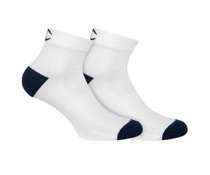 Champion Unisex Socken - Sportsocken, Ankle Socks, Performance 2er Pack 35-38 Weiß