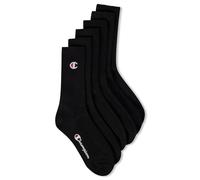 Champion Socken Basics – Schwarz Gr. 43-46 – 6er Pack (Herren)
