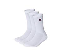 Champion Jungen Core-Junior 6PP Crew Knöchelsocken (6er Pack), Weiß, 27-30