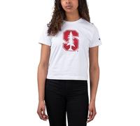 Champion White Damen S Champion College Crewneck Tee