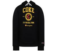Champion x Coca Cola Herren Kapuzenpullover Schwarz M