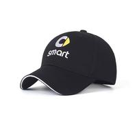 CHANGKAIFA Baseballkappe für Herren und Damen für Smart 451 Brabus Smart 453, SonnenmüTze mit Auto-Logo Outdoor Hat Basecap Sun Protective Größenverstellbar