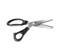 Changor Zackenschere, Stoffschere, Dekorative Schere mit Dreieckiger Kante, 23 Cm, Schneiderschere mit 3/5/7 Mm Zahnabstand (5mm)