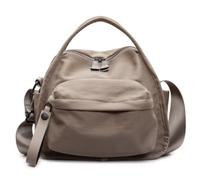 CHANGYUE Women Casual Crossbody Bag Oxford Stoff Umhängetasche Khaki