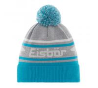 Chani Pompon Hat mugo azur/hellgrau/white