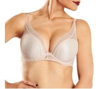 Chantelle BH Festivite Lace Plunge Bra Beige G 70 Damen
