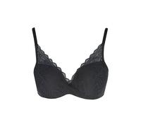 Chantelle - Easy Feel Floral Touch - Schalen-BH (75C Schwarz)