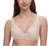 Chantelle BH Origins Lace Lightweight Plunge Bra Beige Nylon E 85 Damen