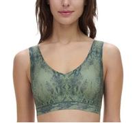 Chantelle BH Soft Stretch Padded Top Grün gemustert Polyester XS/S Damen