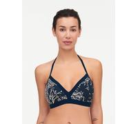 Chantelle Bikini-Oberteil in Dunkelblau - Größe 85F | Damen Bademode