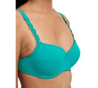 Chantelle Bikini-Oberteil in Türkis - Größe 80E | Damen Bademode