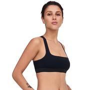 Chantelle Damen Cotton Comfort Bralette BH, schwarz, Medium