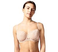 Chantelle Damen Day to Night Lace Unlined Bra Demi BH, Nude Blush, 85E