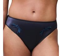 Chantelle Damen Hedona Slip Unterhosen | Blickdicht Florale Stickerei-Motiv im Vorderbereich Baumwoll-Zwickel