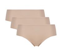 Chantelle Damen Shorty 3er Pack - SoftStretch, nahtlos, unsichtbar, Einheitsgröße Nude 36-44