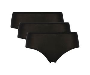 Chantelle Damen Shorty 3er Pack - SoftStretch, nahtlos, unsichtbar, Einheitsgröße Schwarz 36-44