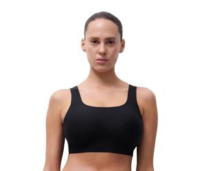 Chantelle Damen Soft Stretch Scoop Neck Bralette Sport-BH, Undurchsichtige, Schwarz, small