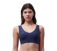 Chantelle Damen Softstretch Padded V-Neck Bra BH, Marines Blau, M/L
