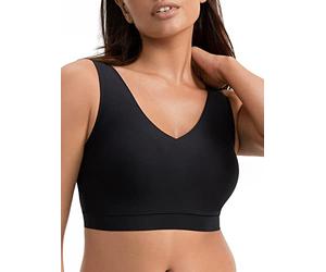 Chantelle Damen Softstretch Padded V-Neck Bralette BH, Undurchsichtige, Schwarz (2er-Pack), XS/S