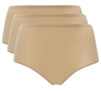 Chantelle Damen Softstretch Slip mit Hoher Taille 3er-Pack, Nude, One Size