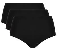 Chantelle Hüftslip Soft Stretch – nahtlos, Einheitsgröße 34–42 – 3er-Pack Schwarz