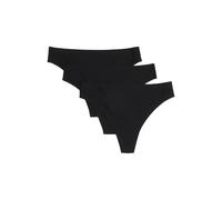 Chantelle SOFTSTRETCH, Slip (Pack X3), Unnsichtbare Unterwäsche für Dame, Einheitsgröße von 36 bis 44 (EU), Schwarz, Einheitsgröße