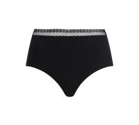 Chantelle Damen Taillen-Slip - Cozy Chic, unsichtbar, atmungsaktiv Schwarz L