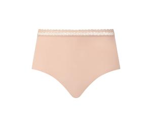 Chantelle Damen Taillen-Slip - Cozy Chic, unsichtbar, atmungsaktiv Nude M