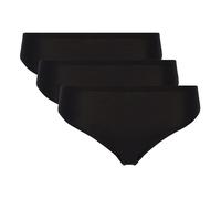 Chantelle SOFTSTRETCH, Slip (Pack X3), Unnsichtbare Unterwäsche für Dame, Einheitsgröße von 36 bis 44 (EU), Schwarz, Einheitsgröße