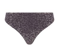 Chantelle Damen Tanga - Glitzer, Tanga, SoftStretch, nahtlos, unsichtbar, Einheitsgröße Schwarz (Ink Shimmer) One Size