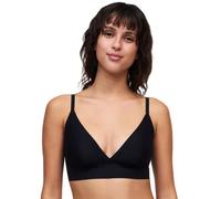 Chantelle Damen Triangel-Bügel Softstretch BH, Halbtransparent, Schwarz, Medium