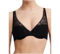 Chantelle DAY TO NIGHT, Tief Ausgeschnittener Spacer-BH, Damen Unterwäsche, Schwarz, 70B