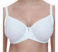 Chantelle BH EasyFeel Very Covering Underwired Bra Weiß Nylon C 85 Damen