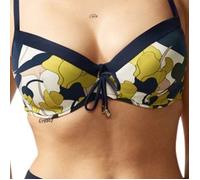 Chantelle Flowers Underwire Bikini Bra Blau mit Blume G 70 Damen