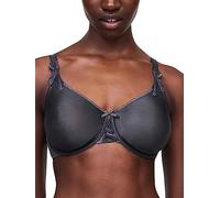 Chantelle HEDONA, Bedeckender Gemoldeter BH, Unnsichtbare Unterwäsche für Damen, Gris Profond/Gris Lavande, 70G