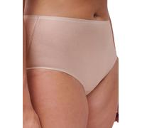 Chantelle Damen Taillenslip - Glitzer, Full Brief, High Waist, SoftStretch, nahtlos, unsichtbar, Einheitsgröße 36-44 Gold (Golden Glow) One Size