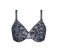 Chantelle Lingerie - C Magnifique Sehr bedeckender gemoldeter BH grey leopard - Gr. - 80 H