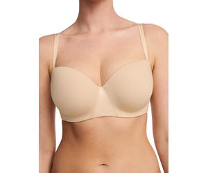 Chantelle Lingerie - Essentiall Bandeau T-Shirt-BH Golden Beige - Gr. - 75 F