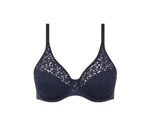 Chantelle Lingerie - Norah Bedeckender gemoldeter BH marine blue - Gr. - 90 D