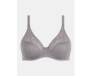 Chantelle Lingerie - Norah Bedeckender gemoldeter BH purple grey - Gr. - 80 E