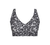 Chantelle Lingerie - SoftStrech Power Tiefausgeschnittener BH grey leopard - Gr. - XXL