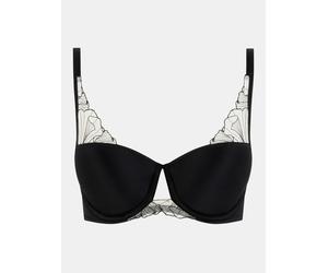 Chantelle Lingerie - Tattoo Love Balconette BH black/golden beige - Gr. - 80 E