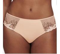 Chantelle Pulp Revealing Standard Waist Shorty Schwarz Beige Polyester 46 Damen