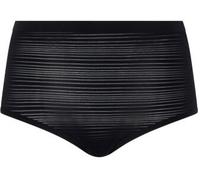 Chantelle Damen Taillenslip - SoftStretch Stripes, nahtlos, unsichtbar, Einheitsgröße 36-44 Schwarz One Size