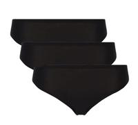 Chantelle SOFTSTRETCH, Slip (Pack X3), Unnsichtbare Unterwäsche für Dame, Einheitsgröße von 36 bis 44 (EU), Schwarz, Einheitsgröße