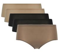 Chantelle SOFTSTRETCH, Shorty (Pack X5), Unnsichtbare Unterwäsche für Dame, Einheitsgröße von 36 bis 44 (EU), Mehrfarbig, Einheitsgröße