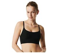 Chantelle SOFTSTRETCH, Bustier Mit Soft Cups, Rundhalsausschnitt mit Spitzenrücken, Unnsichtbare Unterwäsche für Damen, XL/2XL, Schwarz