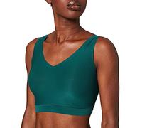 Chantelle SOFTSTRETCH, Bustier Mit Soft Cups, V-Ausschnitt, Unnsichtbare Unterwäsche für Damen, XS/S, Sequoia