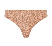 Chantelle SOFTSTRETCH, Tanga, Unnsichtbare Unterwäsche für Dame, Einheitsgröße von 36 bis 44 (EU), Einheitsgröße, Leo Neutral