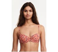Chantelle Sw Bra Tshirt Half Cup Memory Orange Leopard Größe: G80 | Bikinis Outlet | Damen | Orange